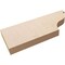 Ekena Millwork 2in. W x 8in. H x 20in. L Garner Woodgrain TimberThane Rafter Tail, Primed Tan RFTUR02X08X20GARRCPR - alternate 3